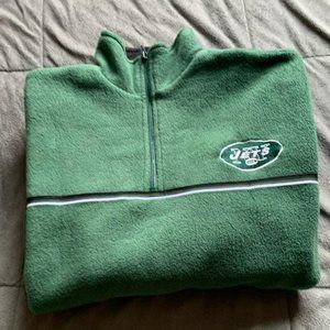 Boys NFL Jets half zip pullover fleece